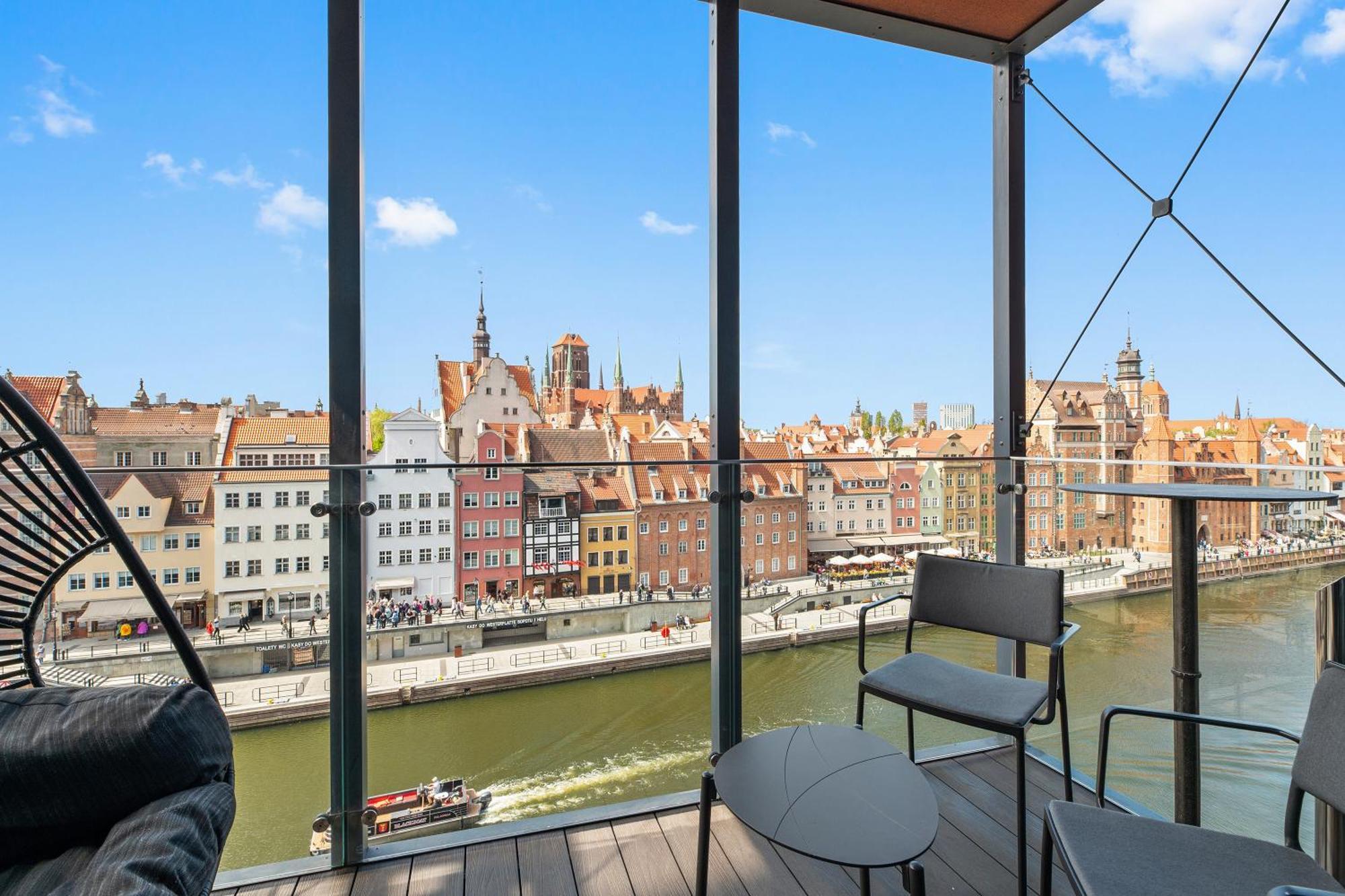 Deo Plaza Luxury Apartments By Blue Mandarin Gdansk Exterior photo